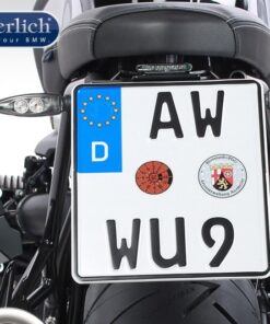 Support de plaque arrière avec feu arrière STRIPE-0