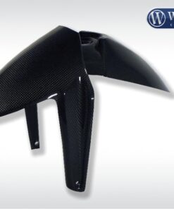 Garde boue avant carbone-0