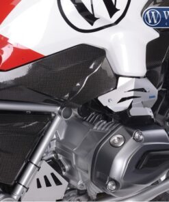 Cache réservoir inférieur droit carbone-9019