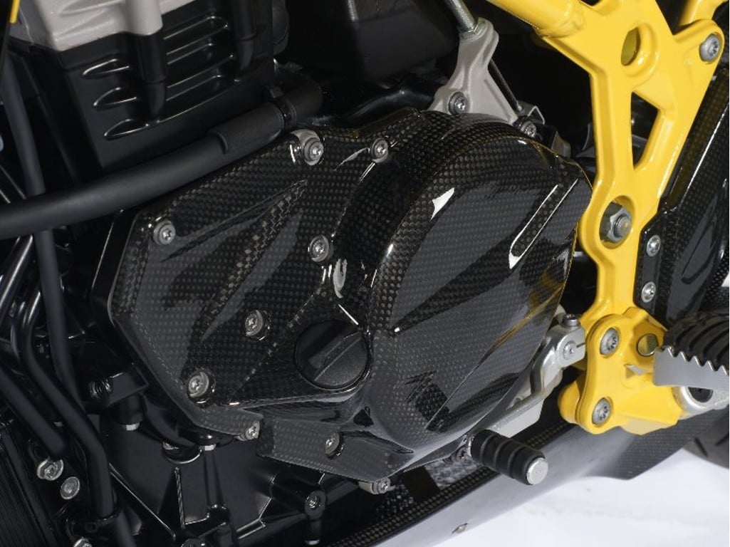 Protection moteur carbone coté gauche-9844 Protection moteur carbone coté gauche-9844