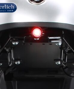 Support de plaque avec feu arrière Devils Eye noir titane-0