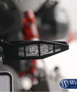 Protection noire de clignotant Led à l'arrière-10195