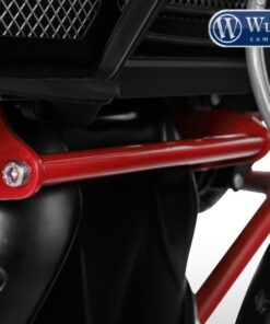 Barre transversale pour pare-cylindres en rouge