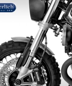 Garde boue avant en alu brossé-0