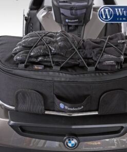 Sacoche noire pour porte paquet -0