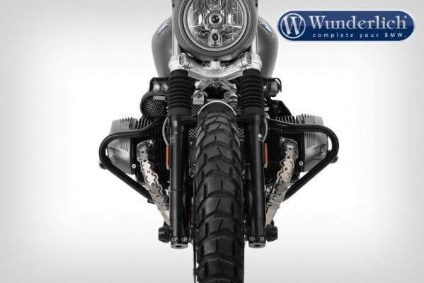 Pare cylindre tubulaire noir -0