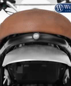 Garde boue arrière en alu brossé-13684