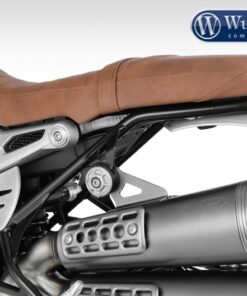 Garde boue arrière en alu brossé-13683