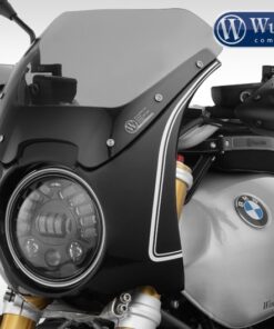 Tête de fourche Classic Trophy noir et blanc sans bulle