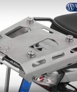 Support pour top case Extreme argent