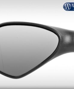 Verre de rétroviseur asphérique - gauche - chromé