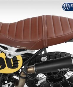 Selle bi-place Ergo confort marron