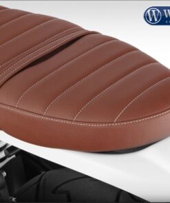 Selle monobloc passager confort marron