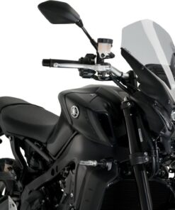 Saute vent Touring fumée claire pour Yamaha MT-09 2021