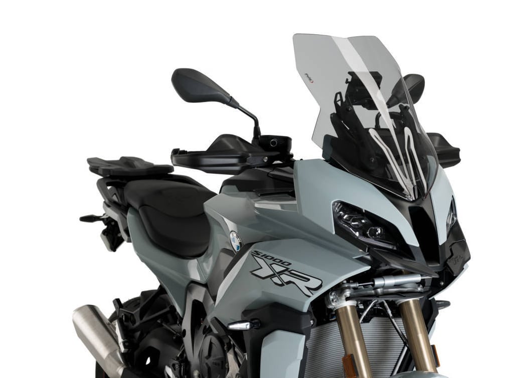 Bulle Touring Puig 3587H Fumée Claire - Pour KTM 790 Adventure (2019-2020) - Acrylique 3-4 Mm, Certification TÜV
