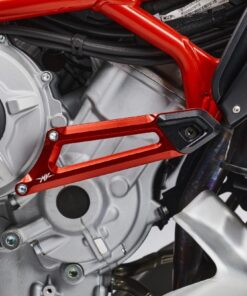 Pare carter latéraux MV Agusta rouge